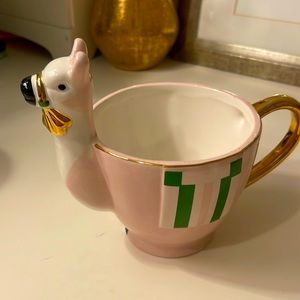Pink lama coffee mug